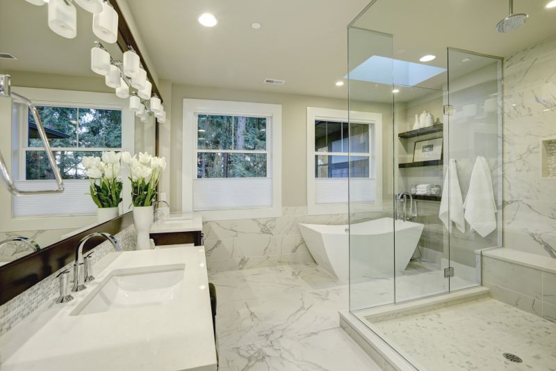 Bathroom Renovation of a Modern Master Bath