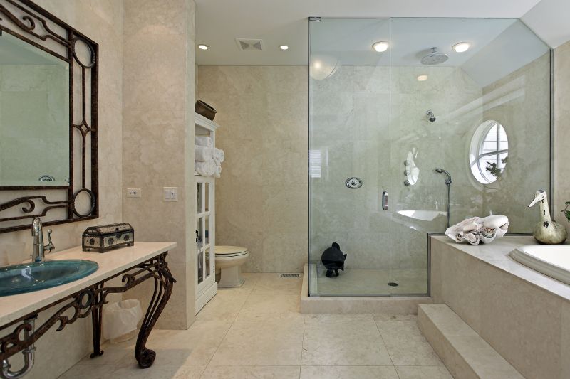 Upscale Bathroom with Walk-In Shower